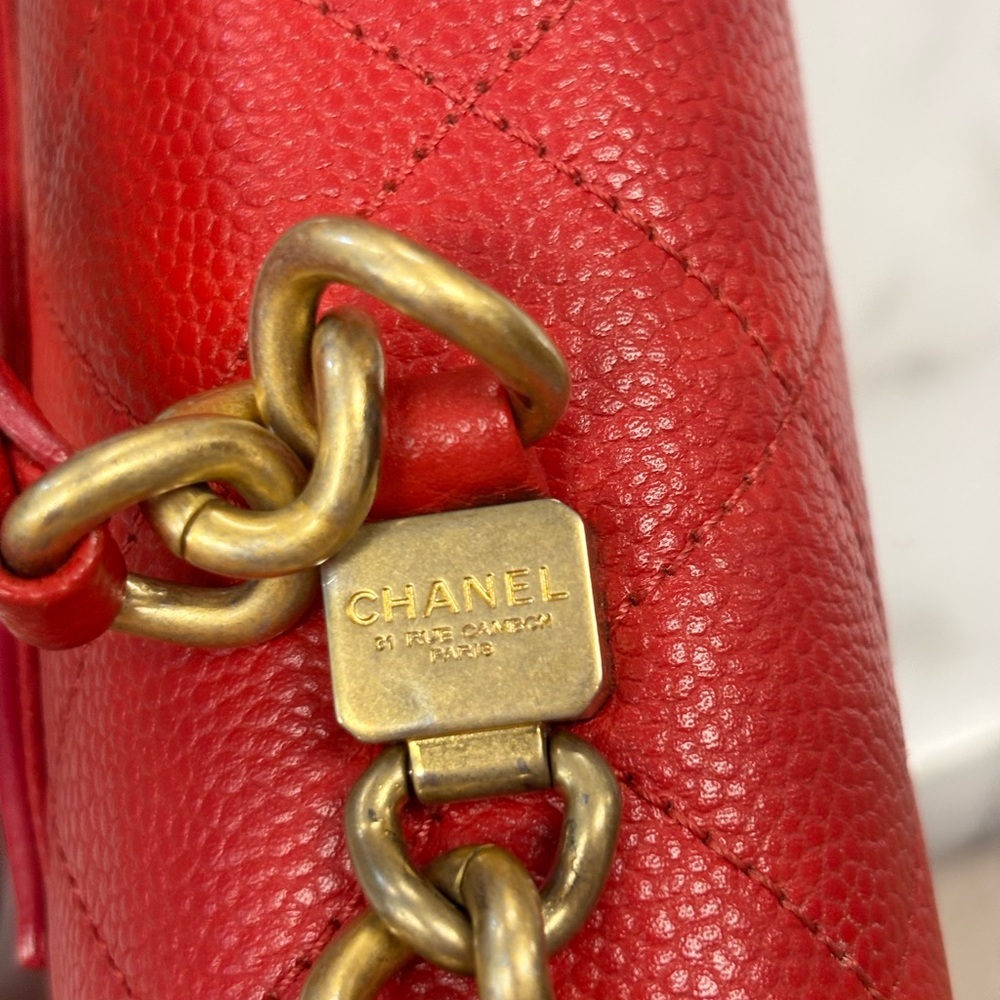 Chanel Red Caviar Chic Affinity - Picture 7 of 11